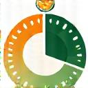 Illustration of a garden calendar with seasonal icons